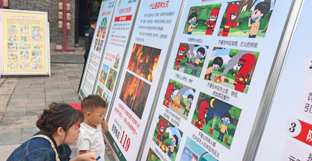 常德市林业局开展防灾减灾主题宣传活动