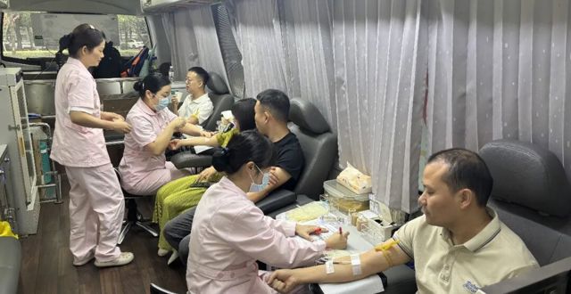 常德市林业局组织开展无偿献血志愿活动
